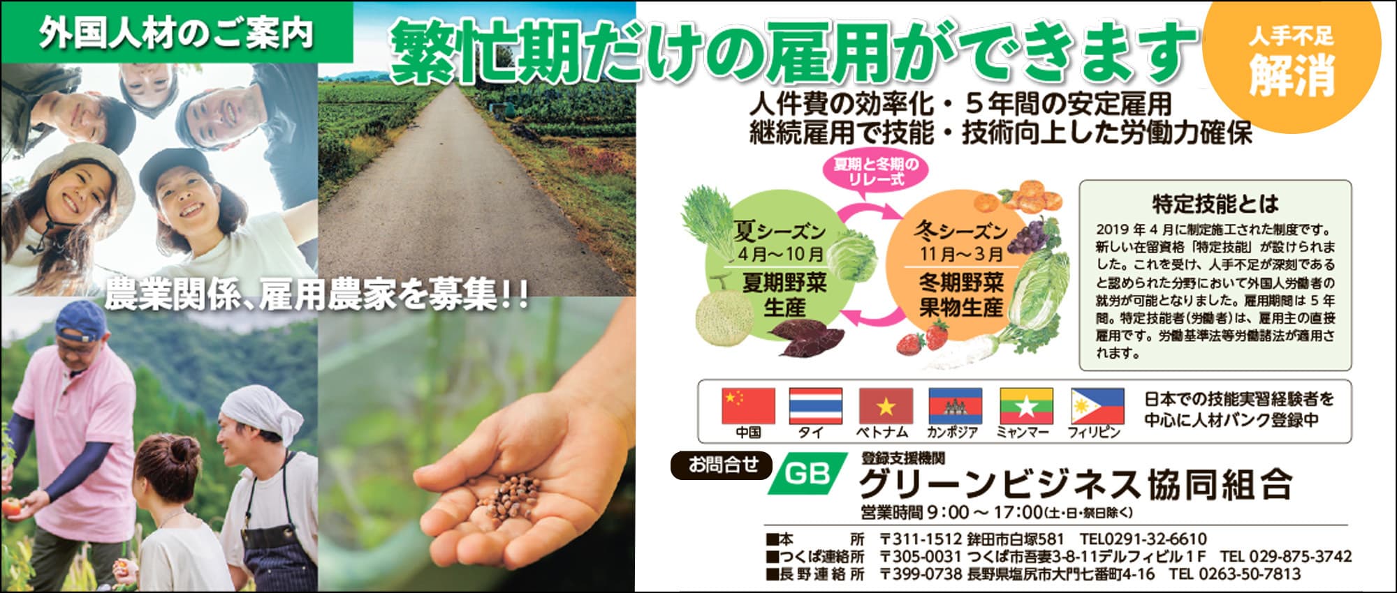 外国人材のご案内